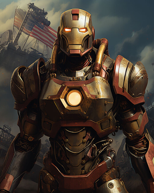 The Iron Man in 1945