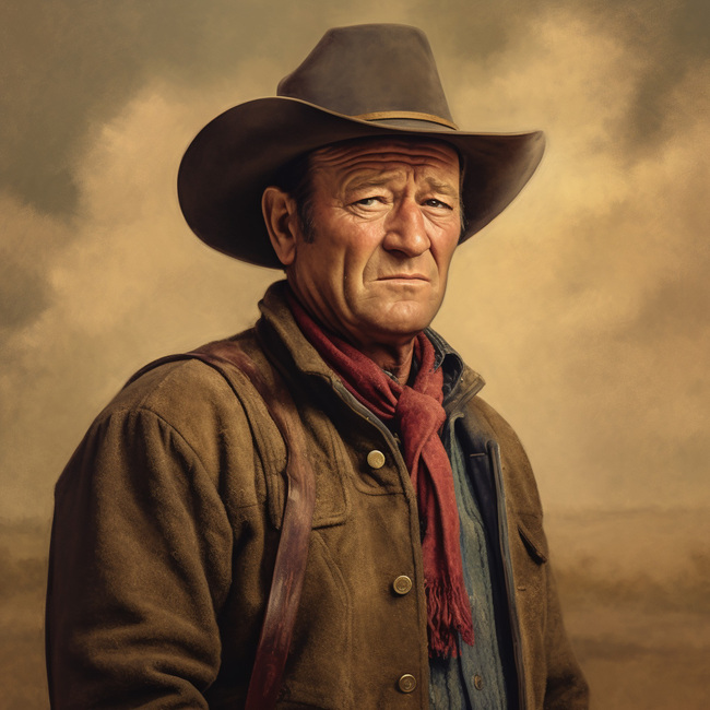 More or less John Wayne
