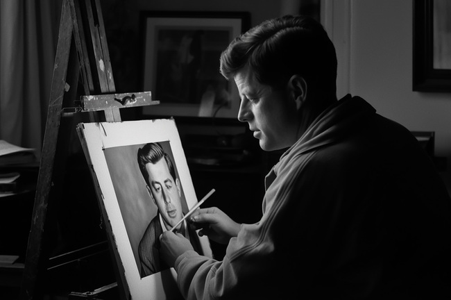 JFK portraying his murderer