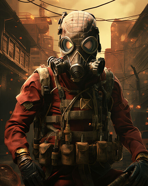 Early Spider Man in 1914