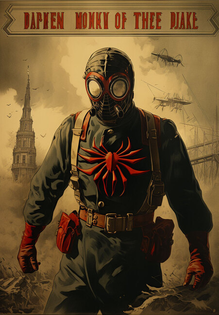 Early Spider Man in 1913