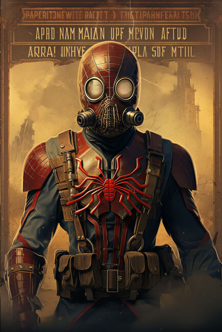 Early Spider Man in 1914