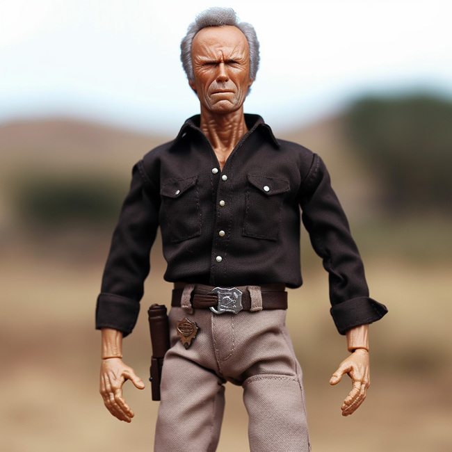 Clint Eastwood Action Figure